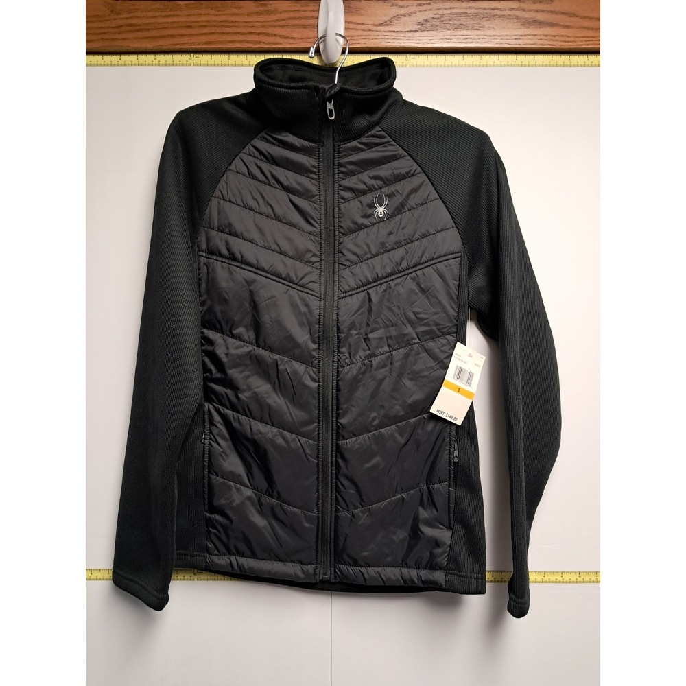 Spyder Mens Nova Full Zip Jacket-size small